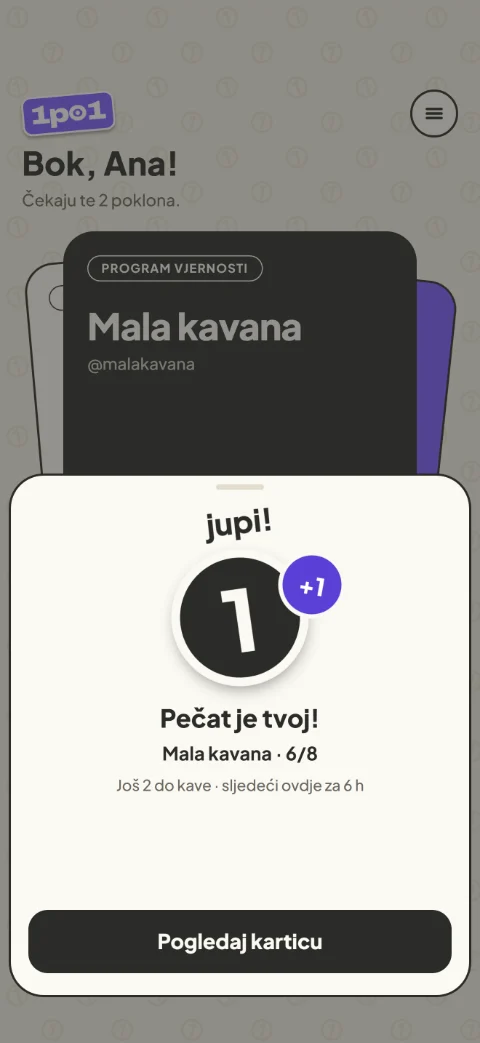 Ekran Pečat je tvoj! s velikim pečatom 1